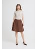ICHI Casual IHFANTY Loose fit in FONDUE FUDGE
