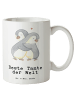 Mr. & Mrs. Panda Riesenkaffeetasse Pinguin Beste Tante der Welt ... in Weiß