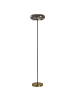 Beliani Stehleuchten NITH in Grau/Messing - (W) 29 x (H) 140 x (L) 29 cm