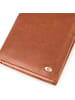 Esquire Chicago Geldbörse RFID Schutz Leder 9.5 cm in cognac