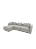 58 aufm Kessel GARTENLOUNGE Set 1 Bozhana 312x67x174 mit Outdoorbezug in silber