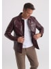 Felix Hardy Lederjacke in Bordeaux