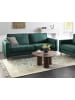 Beliani 3-Sitzer Sofa SAVALEN in Grün/Schwarz - (W) 204 x (H) 87 x (L) 91 cm