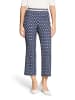 Betty Barclay Casual-Hose Slim Fit in Dunkelblau/Weiß