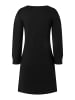 More & More softes, feminines Strickkleid in black