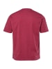 Men Plus Kurzarm T-Shirt in dunkelrot