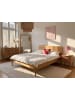 Beliani Doppelbett FLAVIGNAC in Braun - (W) 128 x (H) 90 x (L) 211 cm