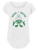 F4NT4STIC Long Cut T-Shirt Looney Tunes Marvin The Martian Large Head in weiß