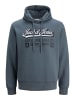 JACK & JONES PLUS Kapuzenpullover in Stormy Weather