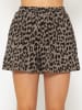 SASSYCLASSY Musselin Shorts in Taupe, Schwarz