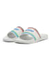 Hummel Hummel Badelatschen Pool Slide Erwachsene in WHITE/MULTICOLOR