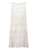 Vera Mont Sommerkleid mit Struktur in Rohweiß