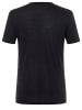 super.natural Merino T-Shirt in schwarz