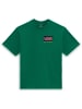 Vans T-Shirt "Landscape Surf Loose Ss" in Grün