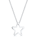 Elli Halskette 925 Sterling Silber Sterne, Astro in Silber