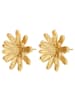Adeliás Damen Ohrringe – Ohrstecker aus Edelstahl in gold
