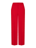 More & More klassische, weite Hose, Bügelfalte in red