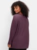 sheego Langarmshirt in burgund