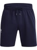 Under Armour Sportshorts "UA Essential Fleece Shorts" in Blau