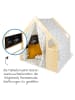 Pinolino 3-tlg. Spielhaus Thilda inkl. Stoffdach mit in brown,motif,white