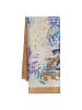usha FESTIVAL Women Feminine Scarf in Beige Blue Multicolor
