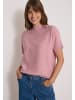 Cecil Strickpullover mit Turtle Neck und Dolmanärmeln in Velvet Rose Melange