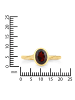Rafaela Donata Ring Sterling Silber Granat in gelbgold