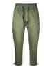 SikSilk Cargohose Loose Fit Cargos in Khaki Green