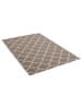 Kayoom Kurzflor Teppich Indonesia in beige - rechteckig