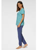 Vivance Active Pyjama in blau, dunkelblau