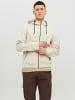 Jack & Jones Softshell Jacke mit Kapuze Trekking Outdoor Blouson JJEBASIC in Sand