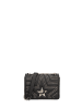 Marc Ellis Handtasche in BLACK AND  OFF SILVER