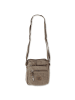 Bag Street Umhängetasche Nylon stone (grau, braun) ca. 15cm