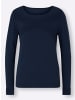 Heine Feinstrickpullover in dunkelblau