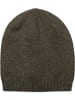 styleBREAKER Feinstrick Beanie Mütze in Oliv