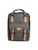 Doughnut Rucksack für Damen in grau