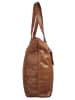 SPIKES & SPARROW Shopper echt Leder in cognac