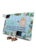 Mr. & Mrs. Panda Adventskalender Otter Stein mit Spruch in Eisblau
