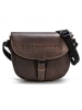 Farmhood Nashville L Umhängetasche Leder 25 cm in dark brown