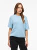 Vila Strickpullover in Blissful Blue