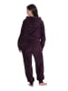 Ulla Popken Overall in dunkle pflaume