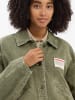 American Vintage Jeansjacke Uzatown in oliv