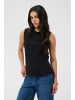 Kaffe Ärmellose Bluse KAbethany Tight fit in Black Deep