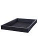 Beliani Schaumstoffrahmen SIMPLE in Schwarz - (W) 140 x (H) 20 x (L) 200 cm