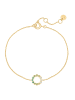 Glanzstücke München Armband aus Sterling Silber mit Zirkonia in gelbgold