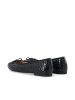 Bianco Ballerinas in BlackCrocoPatent