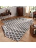 NORTHRUGS In- & Outdoor Wendeteppich Nizza Grau Creme