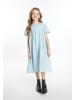 DreiMaster Mädchen (Kids) Kleid in Hellblau Blume