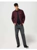 Wrangler Langarmhemd 1 Pkt Flannel in Black Wine