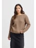 ICHI Strickpullover IHLIYANNA Regular fit in Fungi